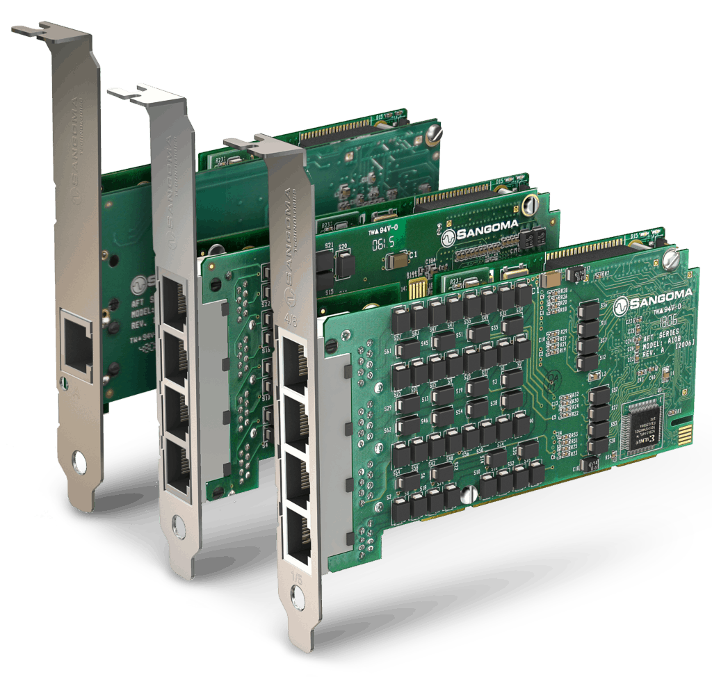 Sangoma SD-WAN – E1-/T1-Datenkarten